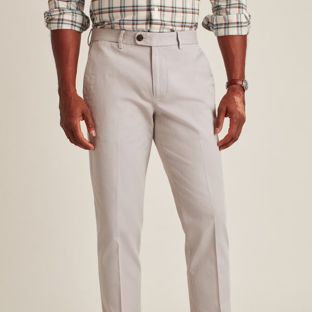 Bonobos Beige Italian Stretch Chino Slacks Slim Fit 31x32